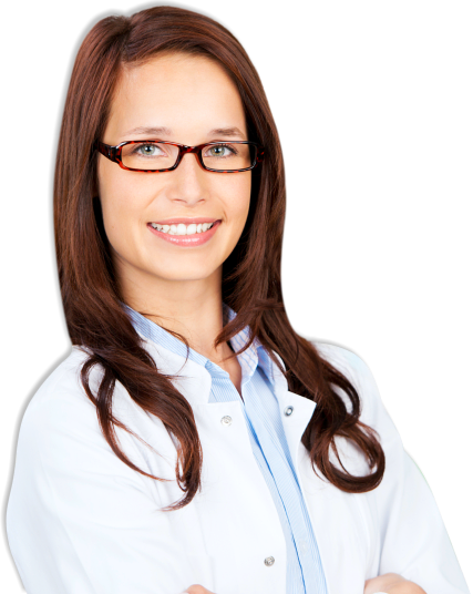 pharmacist smiling