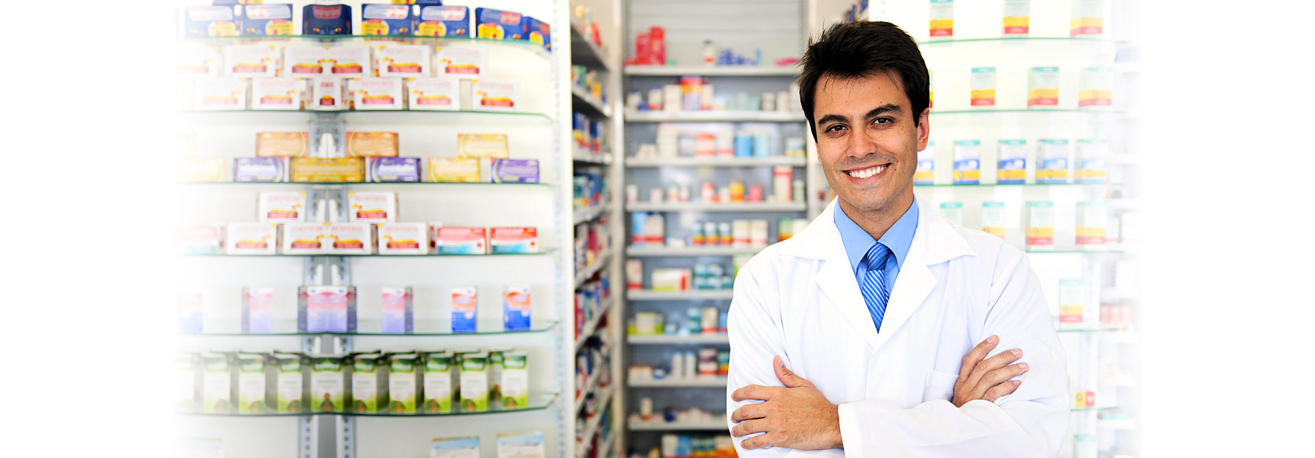 pharmacist smiling